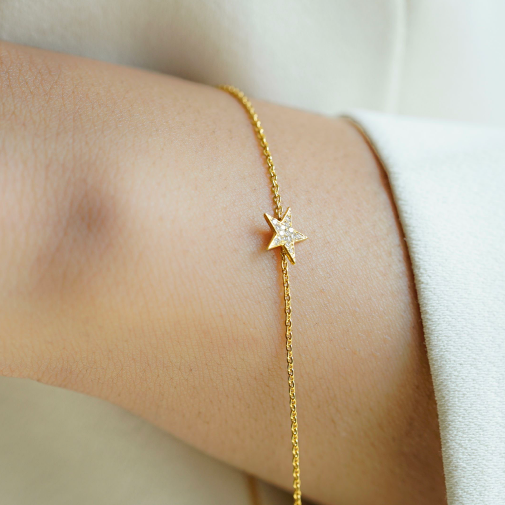 Studded Star Bracelet