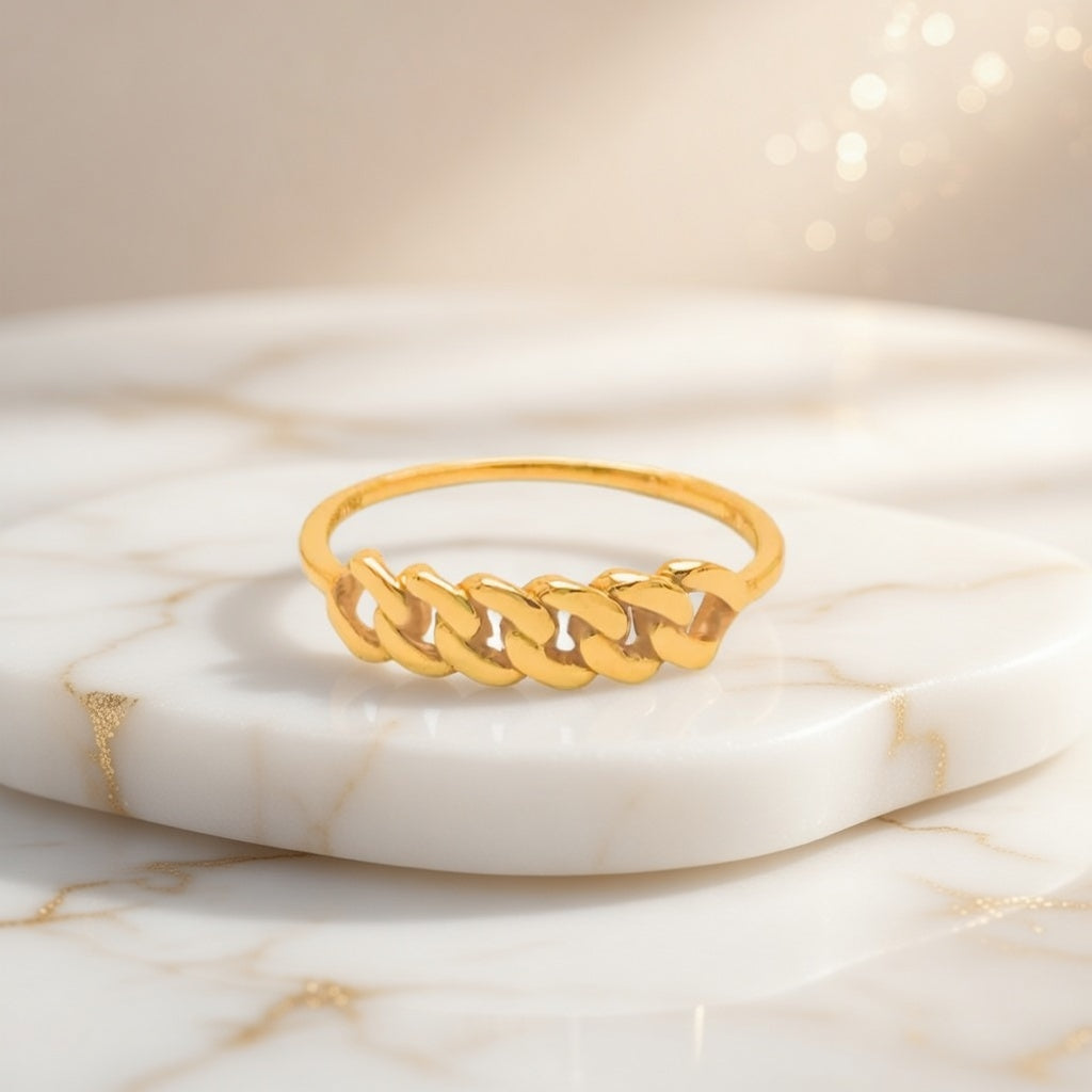 The Gold Curb Ring: Redefining Everyday Luxury