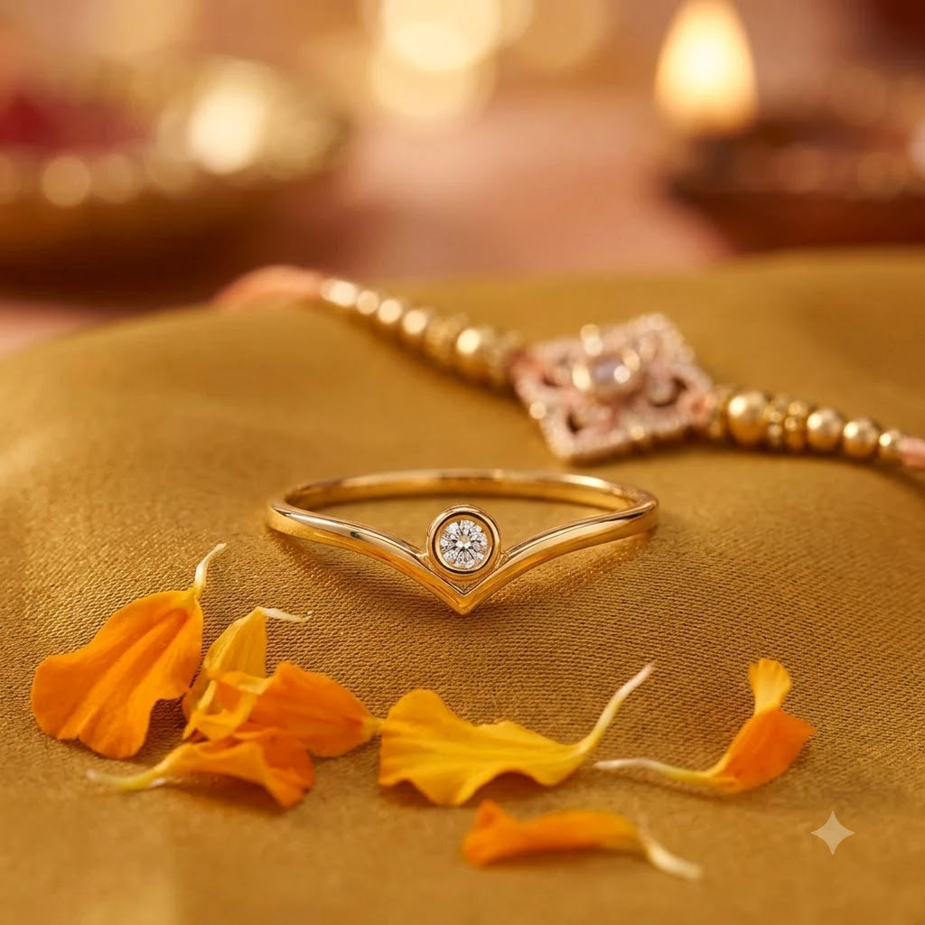 This Rakshabandhan, Gift Your Sister a Diamond Crown Ring She Will Treasure Forever