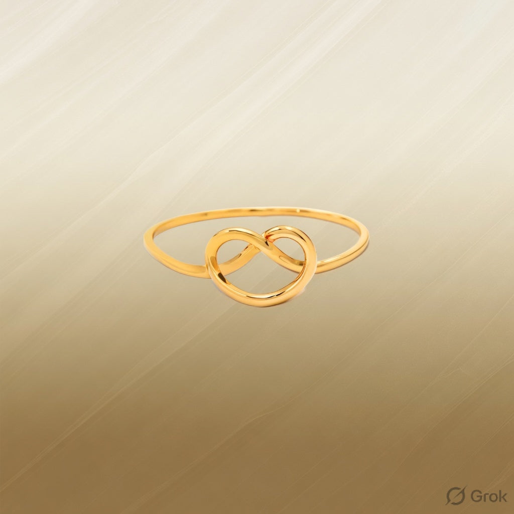 Infinite Love, Timeless Gold: The Beautiful Gold Infinity Love Ring
