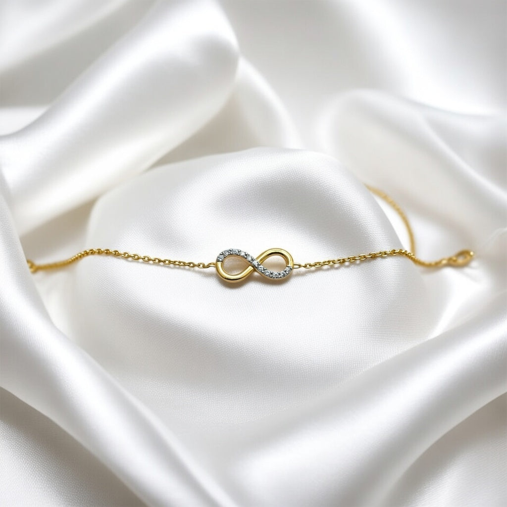 Wear Your Forever: The Diamond Infinity Bracelet from Starkle