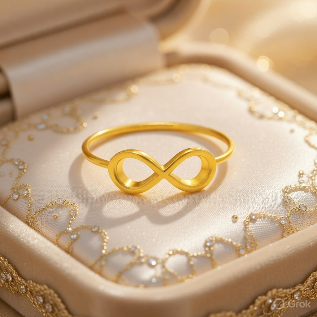 The Stylish Gold Ring: A Timeless Symbol of Eternity at Starkle