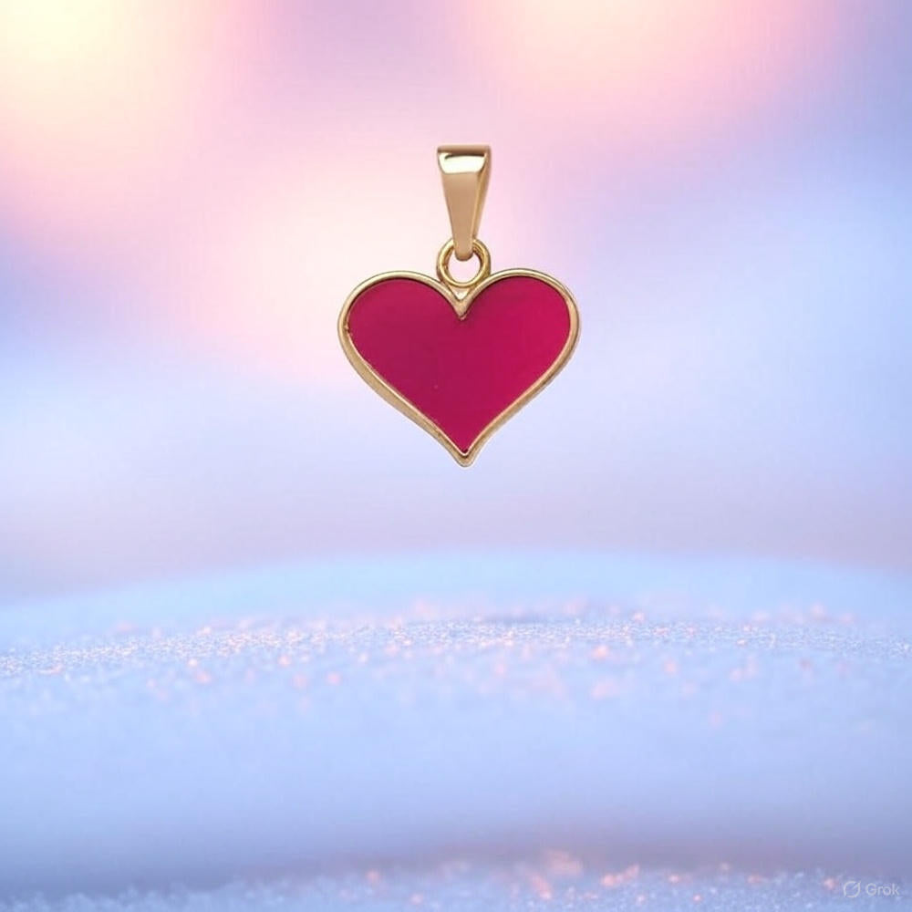 Adorn Yourself with the Timeless Elegance of a Gold Rouge Pendant
