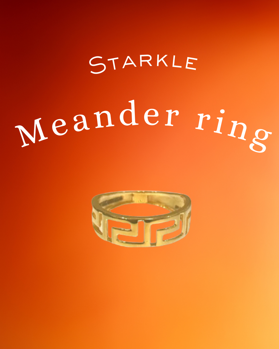 Timeless Elegance, Crafted in Gold: The Art of Starkle’s Best Meander Gold Rings
