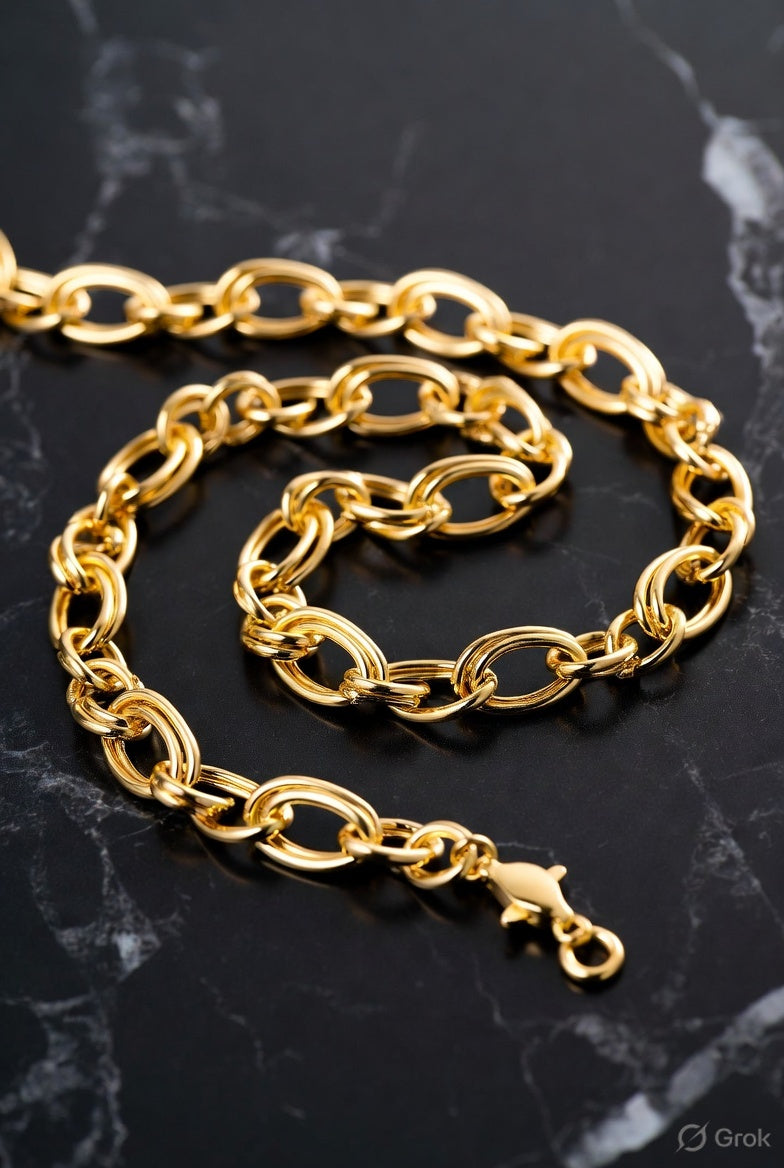 The Thin Link Chain — Where Understated Luxury Meets Everyday Elegance