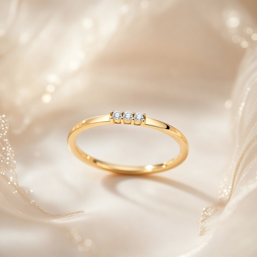 The three-diamond ring has long held a special place in the hearts of those who value meaningful, enduring jewelry.
