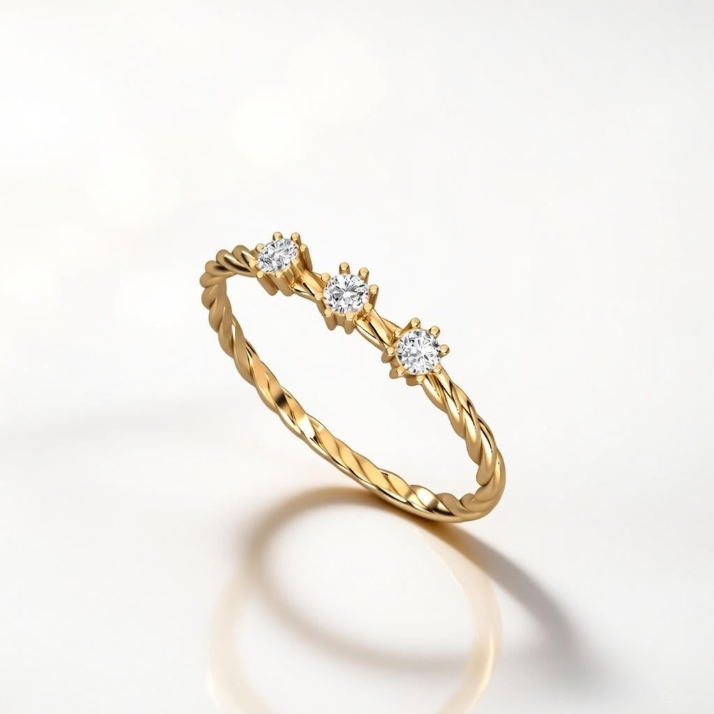 Let Your Fingers Blossom: The Timeless Allure of the Starkle Diamond Tri Flower Ring