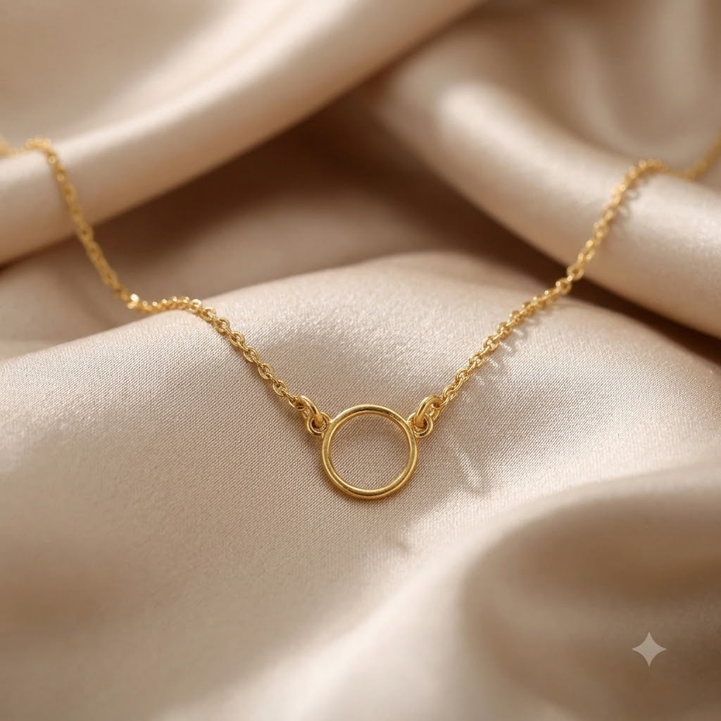 The Circle Necklace Every Indian Woman Needs as Her Everyday Gold Essential