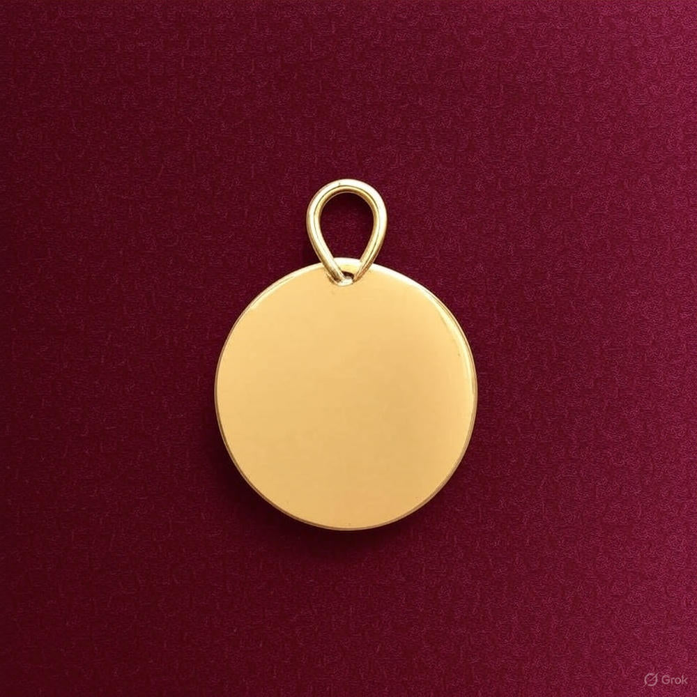 Timeless Wealth, Worn Close to the Heart – Starkle’s Gold Coin Pendant