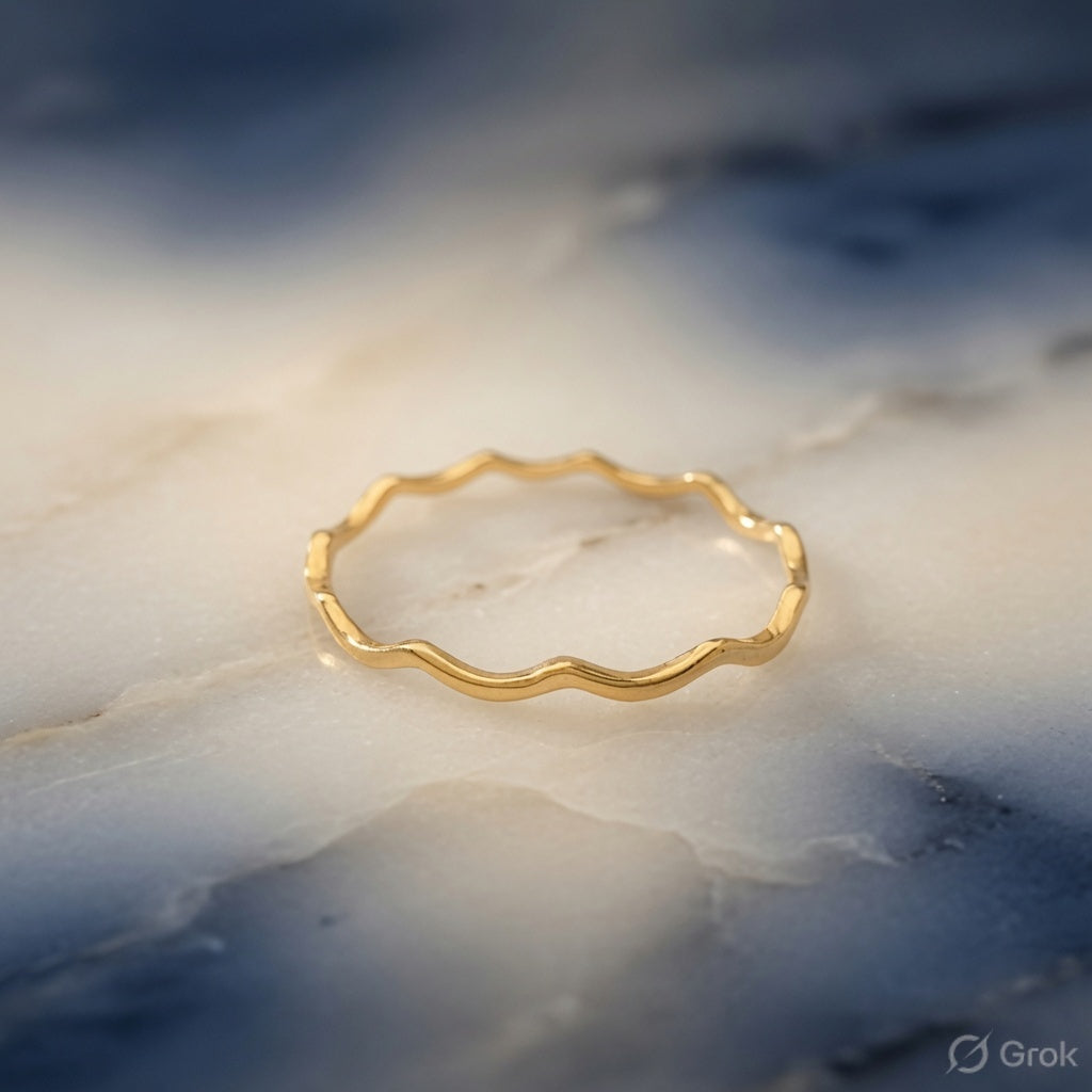 Unlock Your Perfect Everyday Shine: Why Every Indian Woman is Obsessed with the Curvy Stack Ring from Starkle