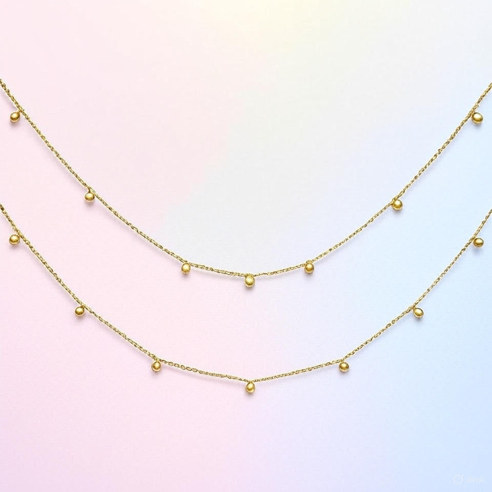 The Timeless Elegance of the Gold Sphere Necklace by Starkle