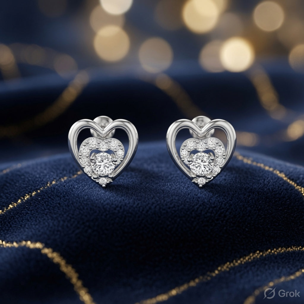 Wrap Your Heart in Diamonds: Discover the Exquisite Diamond Earrings That Define Timeless Romance at Starkle