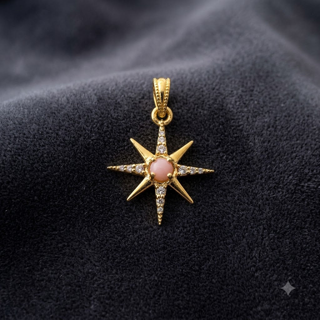 The Pink Opal Star Pendant That Will Make Every Indian Woman Feel Celestial & Special