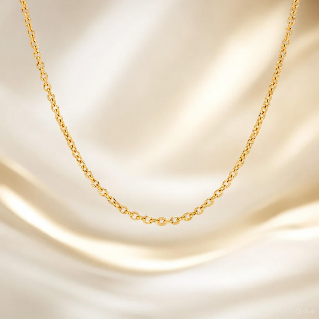 The Timeless Elegance of the Plain Gold Chain: Discover Understated Beauty with Starkle