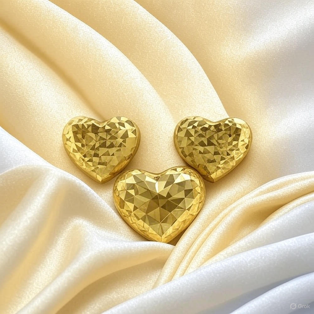 Discover the Magic of Starkle's Shimmer Heart Studs: A Sparkle That Captures Hearts