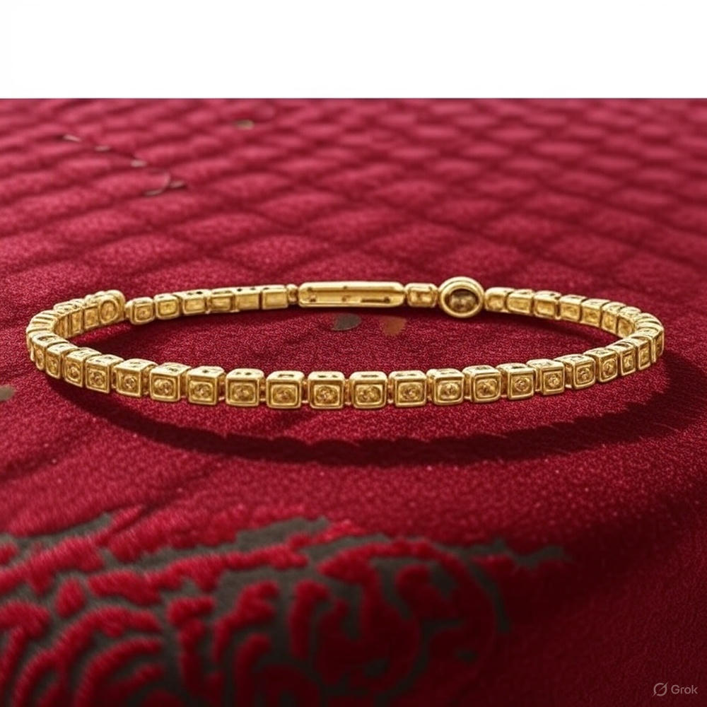 The Timeless Appeal of the Elegant Textured Bangle Bracelet from Starkle