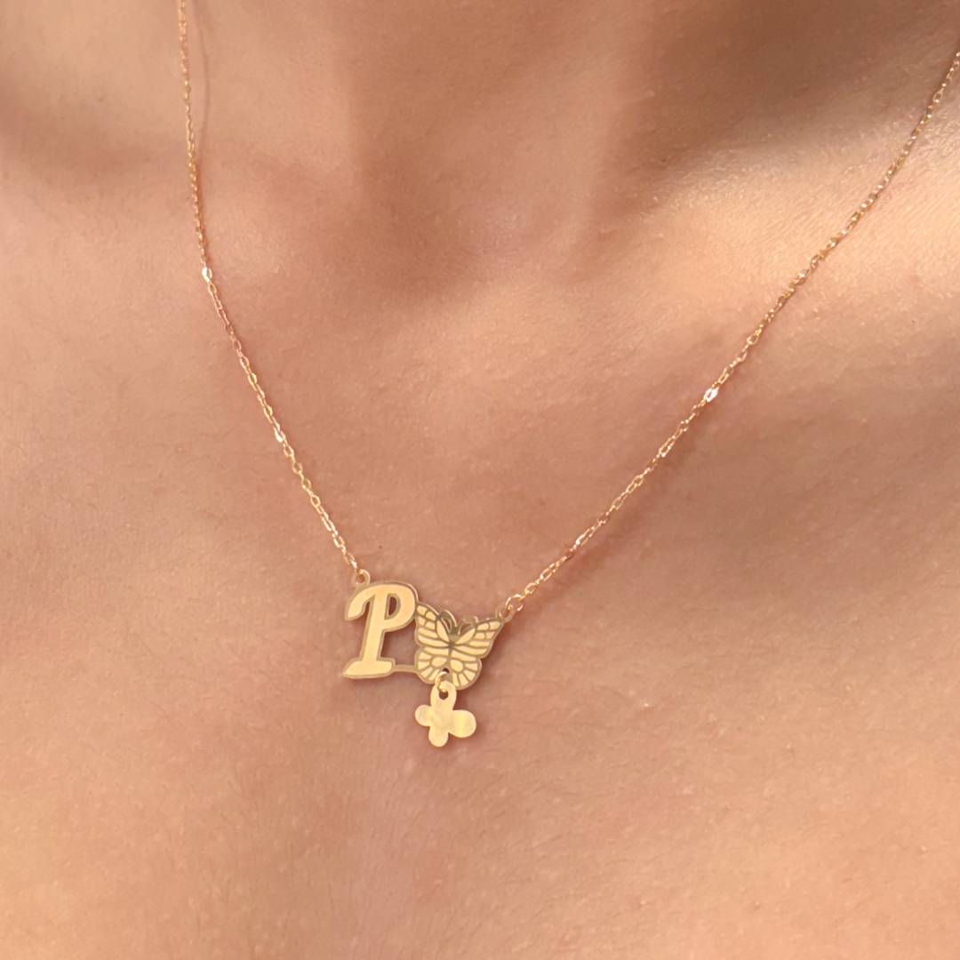 Butterfly P Necklace