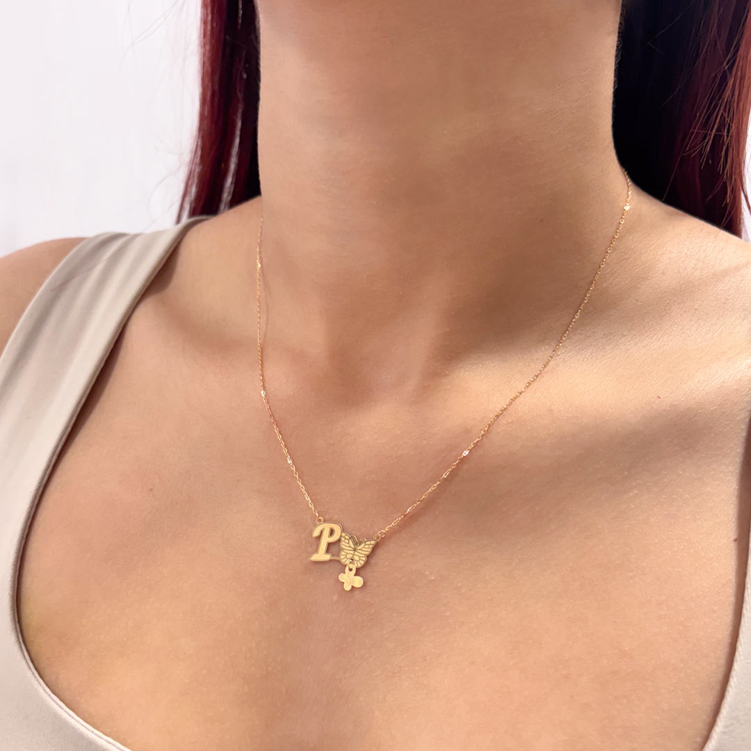 Butterfly P Necklace