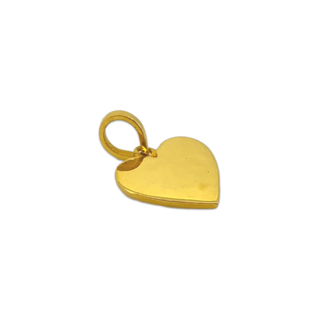 Heart Coin Pendant