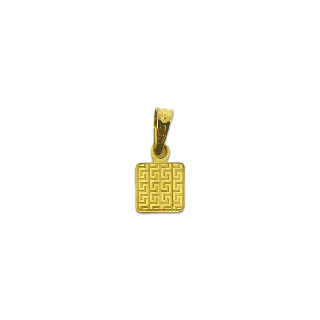 Square Meander Pendant