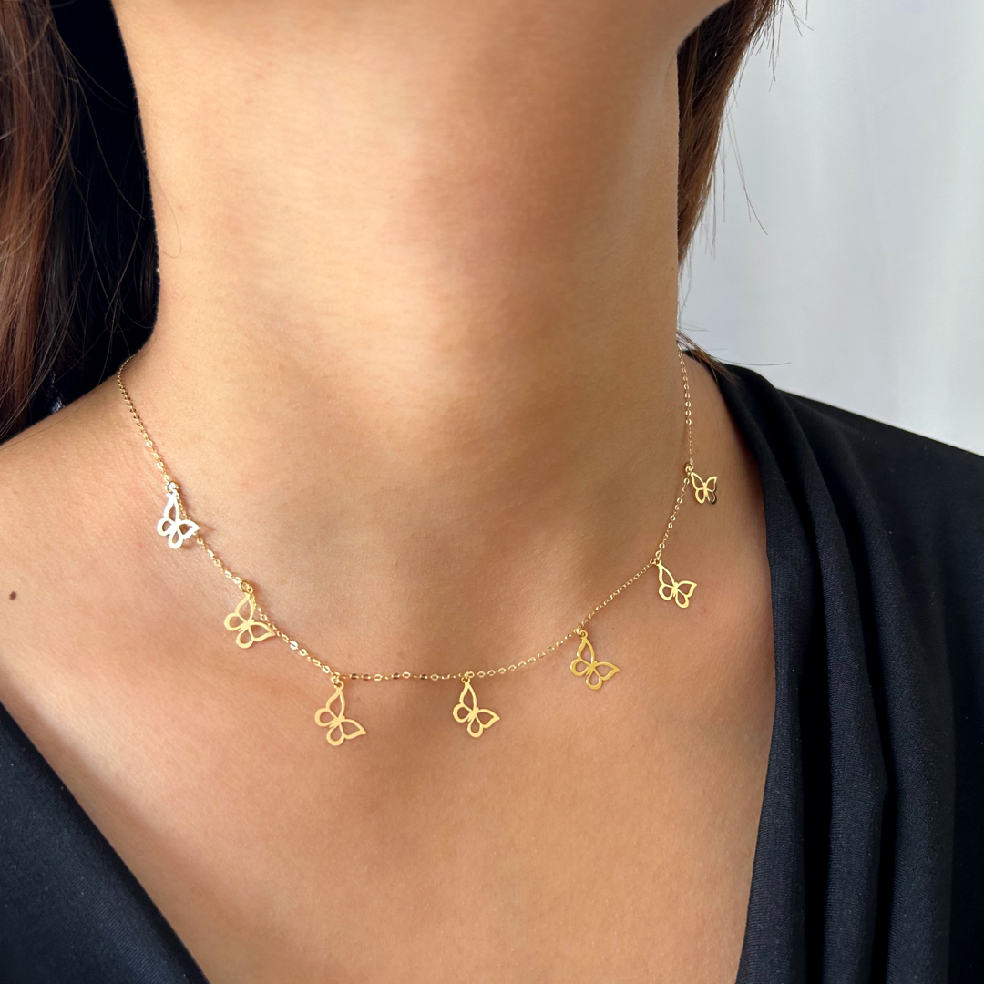 Flutter Charm Necklace