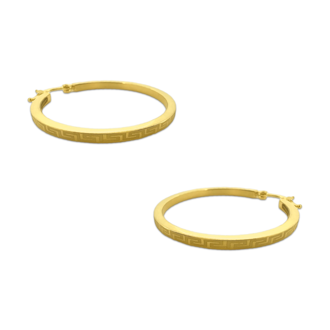 Classic Flat Meander Hoops