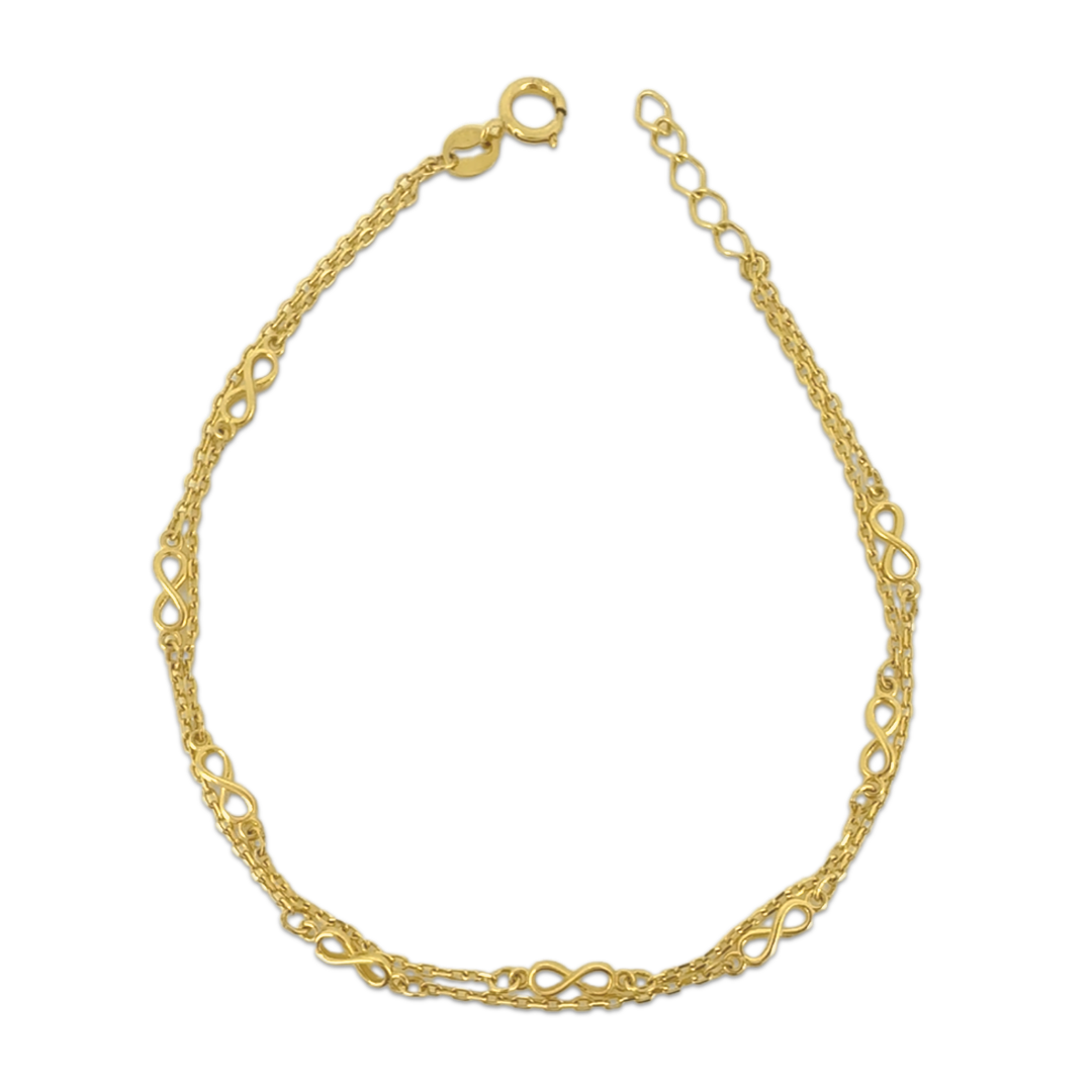 Dual Infinity Bracelet
