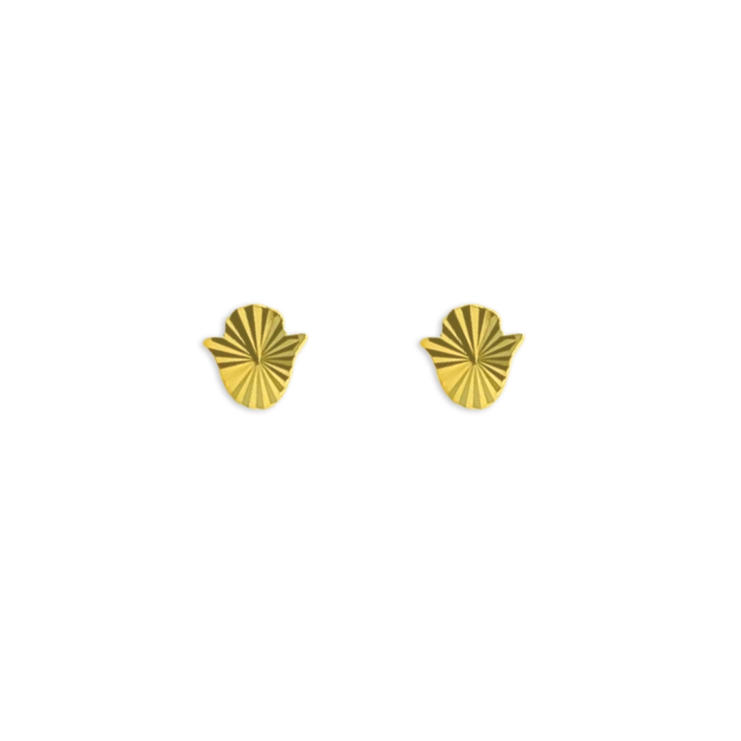 Sparkle Hamsa Studs