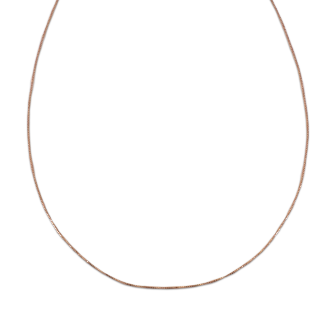 Minimalist Box Chain | Rose