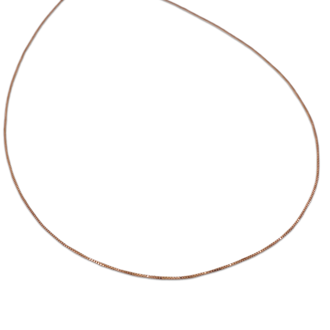 Minimalist Box Chain | Rose