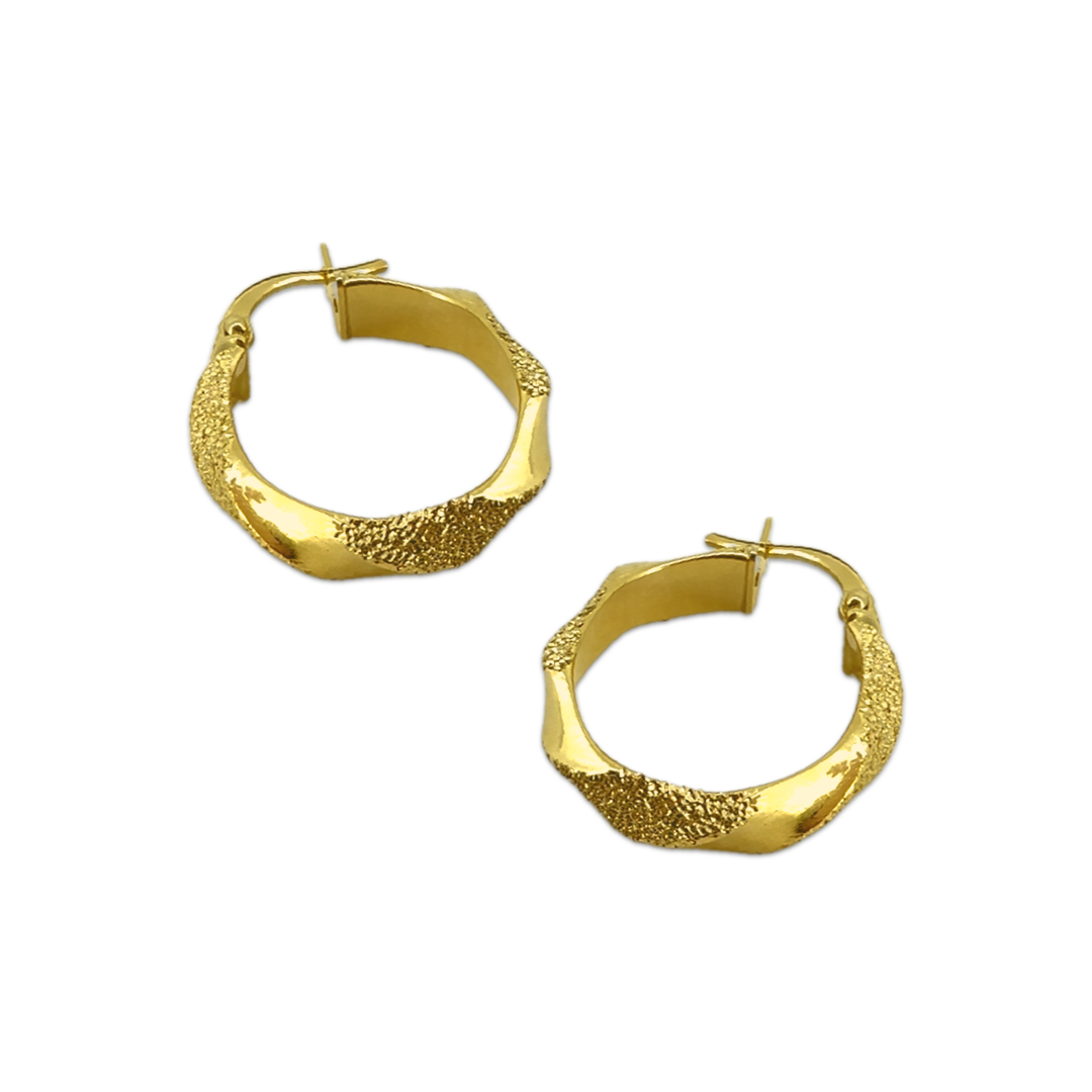 Sparkle Twister Hoops