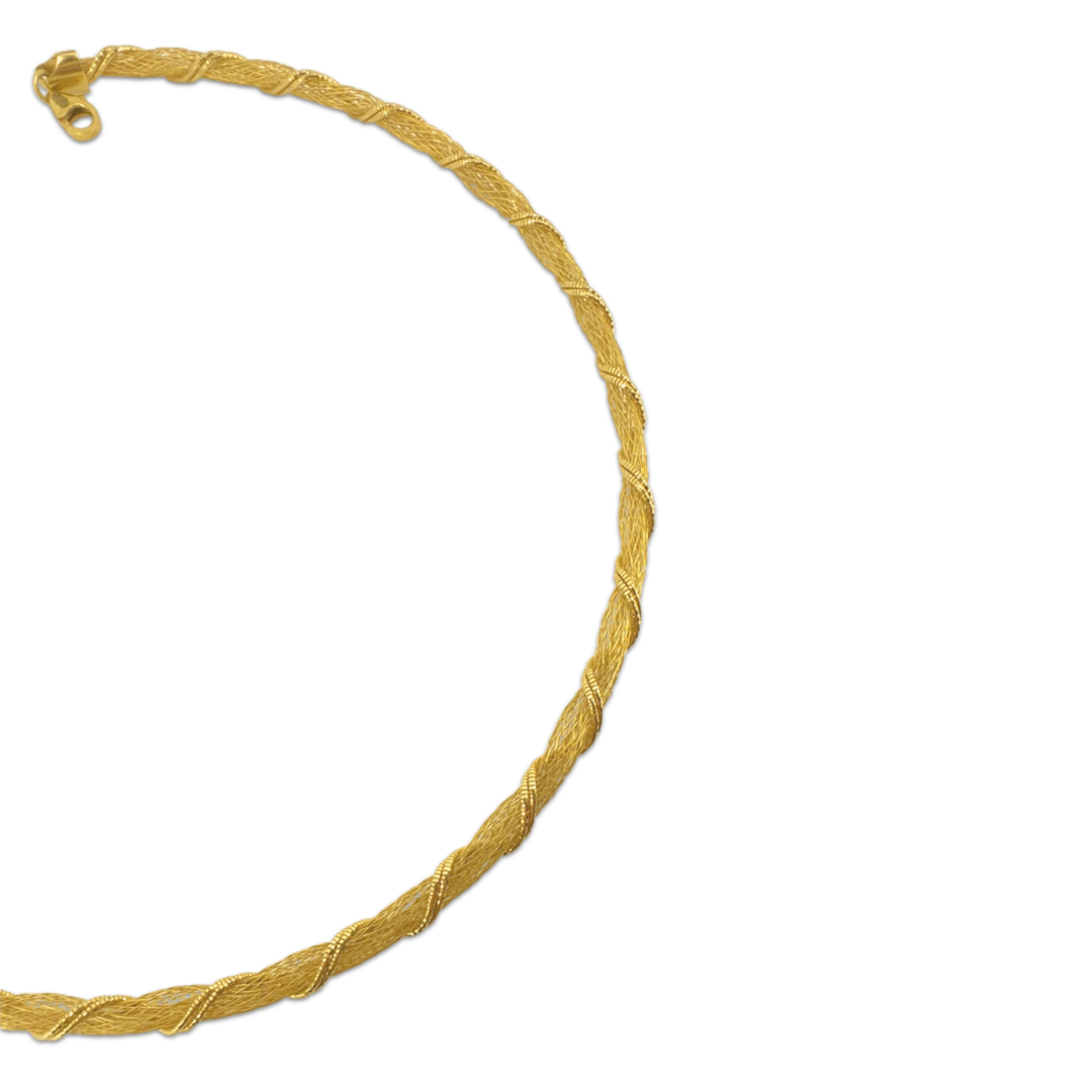 Twisty Mesh Necklace