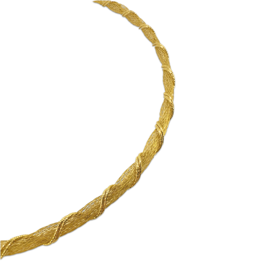 Twisty Mesh Necklace
