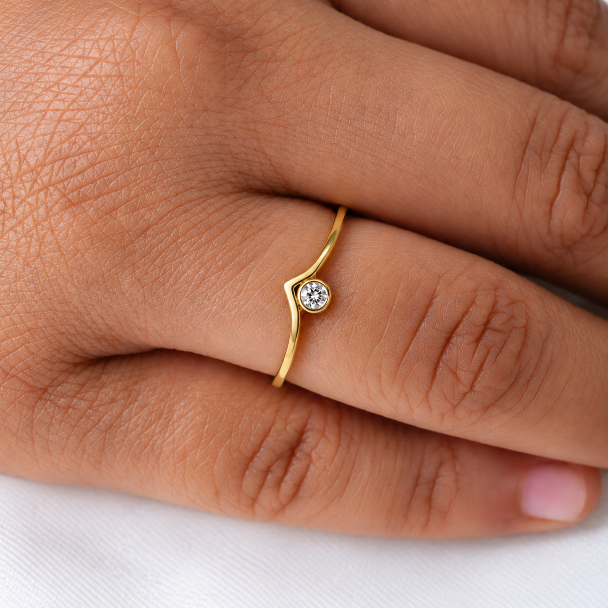 Diamond Crown Ring