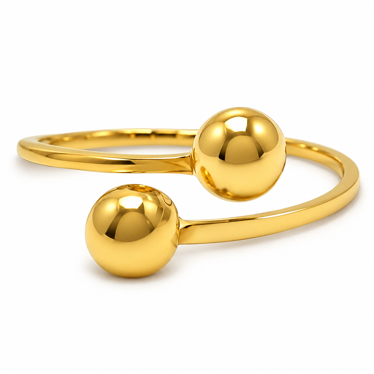 Sphere Open Ring