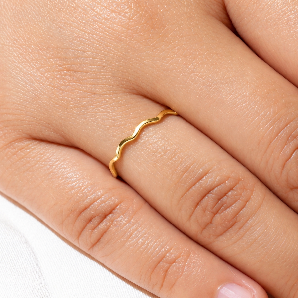 Curvy Stack Ring