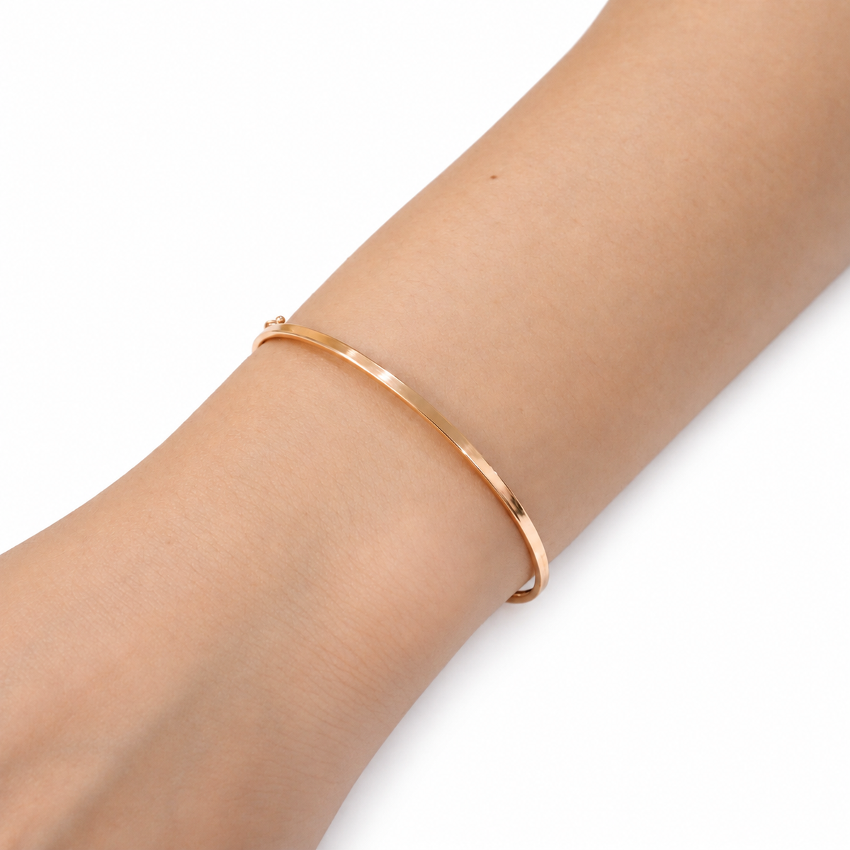 Flat Bangle Bracelet