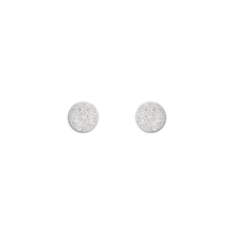Studded Circle Studs