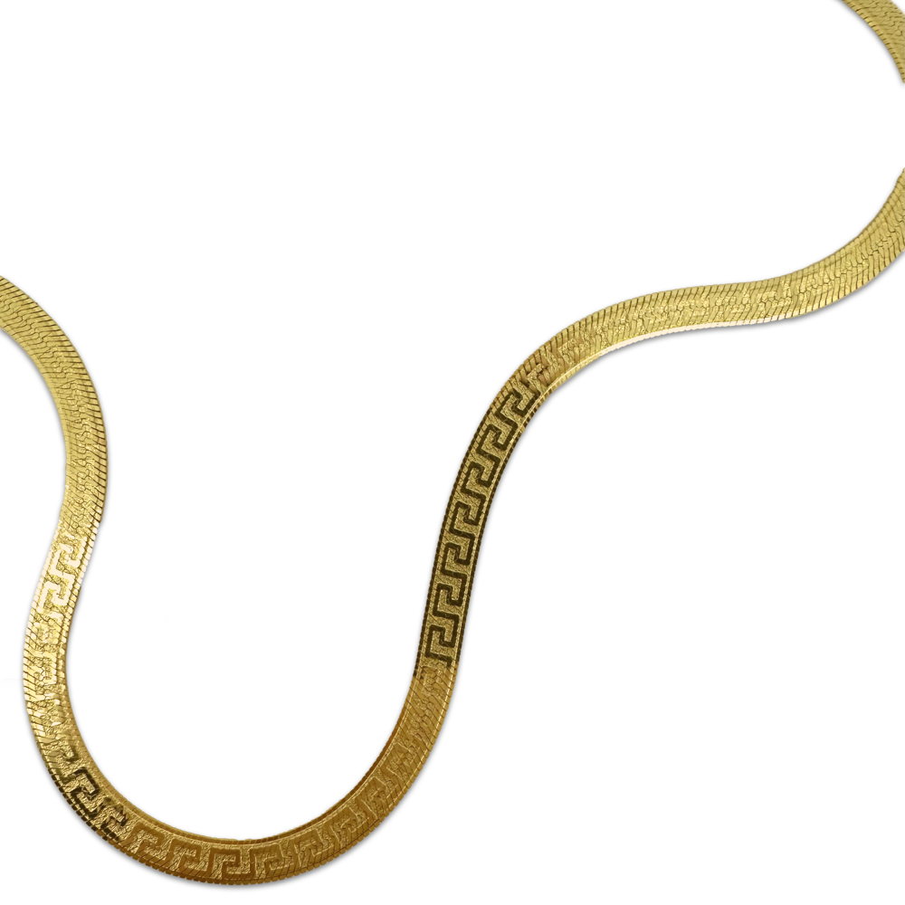 Meander Snake Necklace