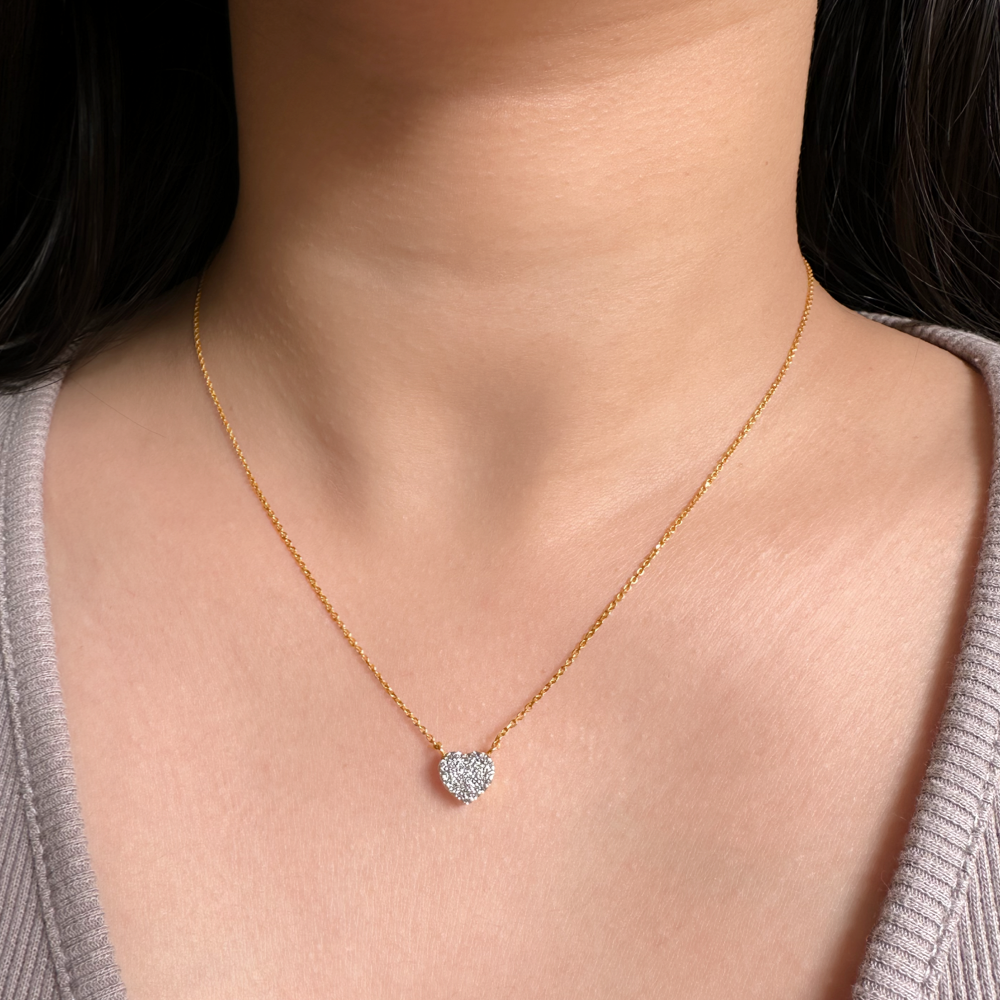 Buy Diamond Necklace Online in India Order Now