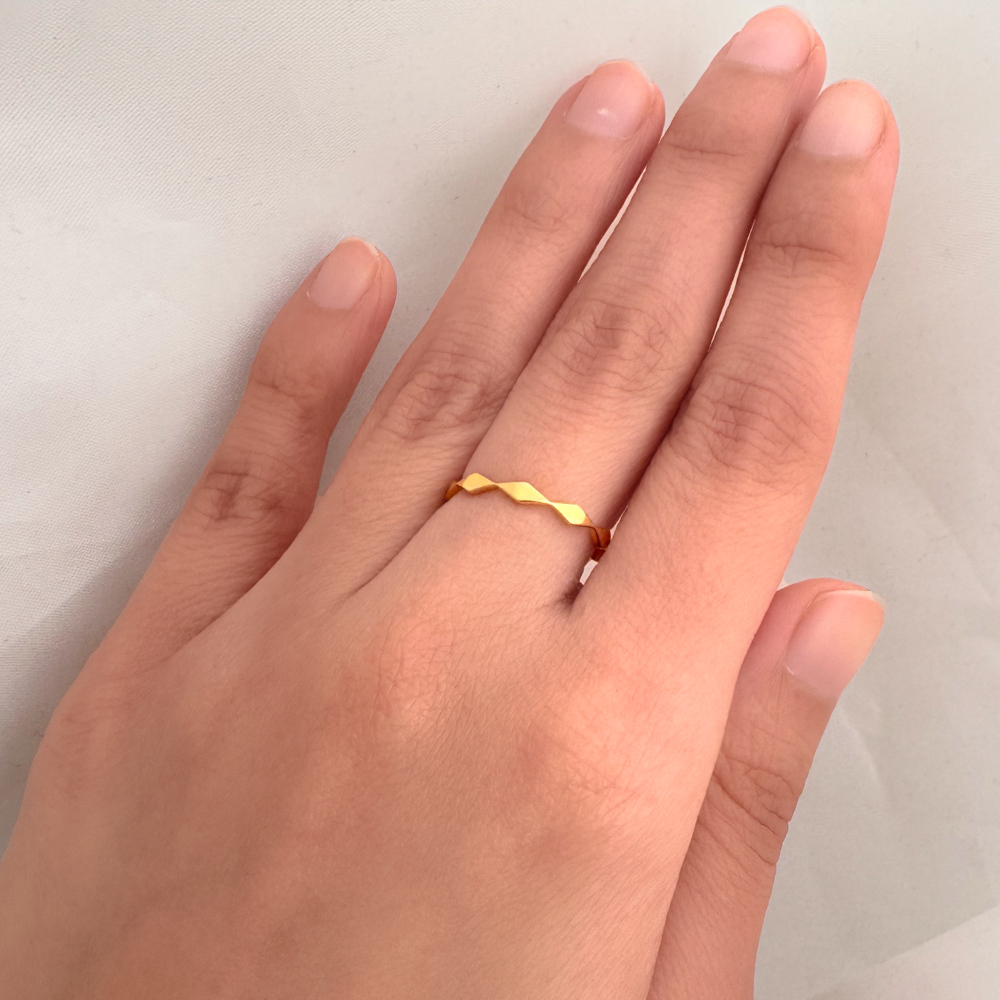 Beautiful Gold plated Finger Ring Designs - K4 Fashion | Collane, Gioielli,  Accessori