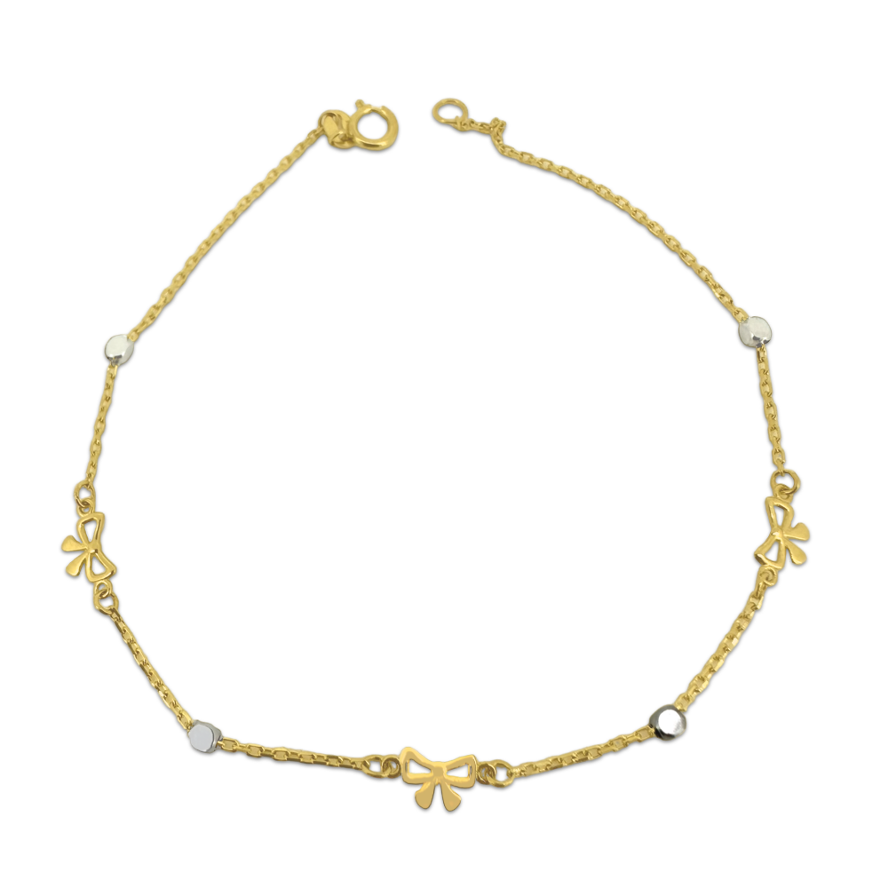 Buy Gold-Toned & White Bracelets & Bangles for Women by Jewels Galaxy  Online | Ajio.com