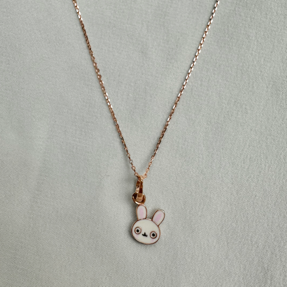 Bunny discount charm necklace