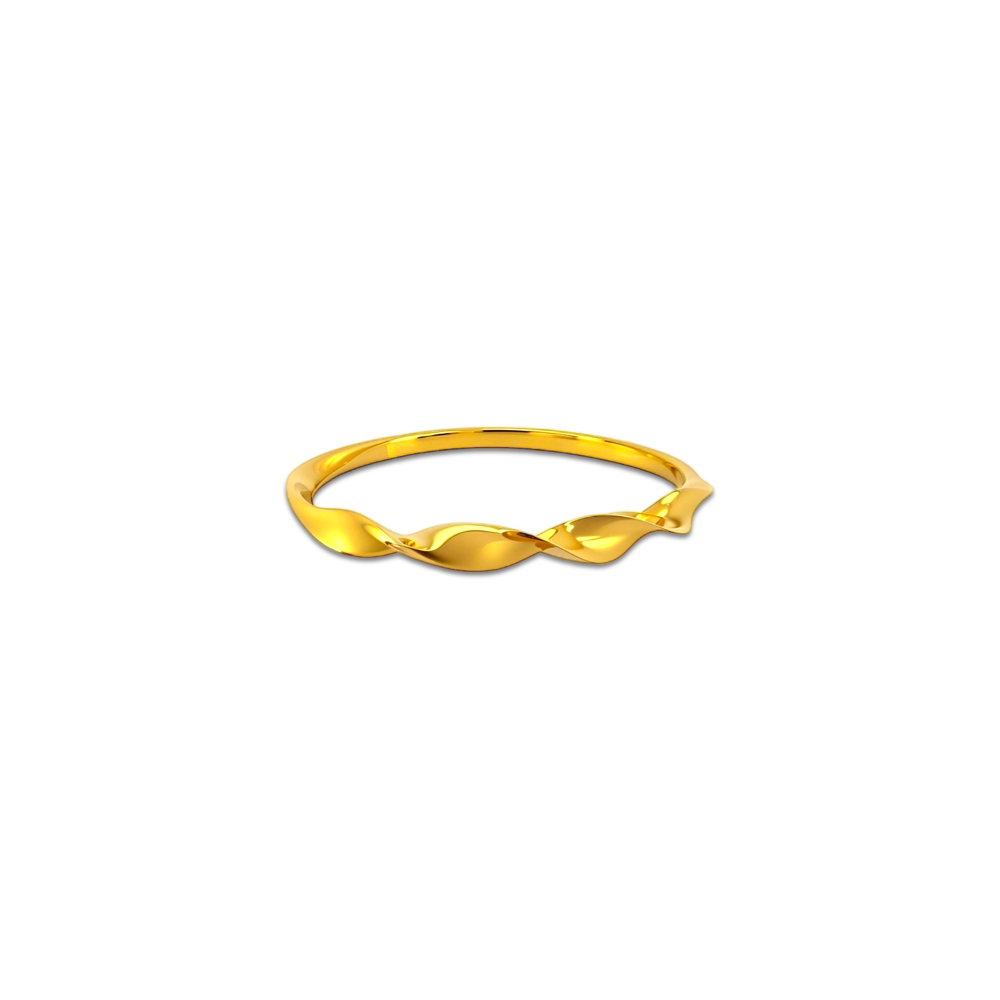 18K Gold Plated Minimalist Ring Textured Indian Design Women Engagement Ring  | eBay