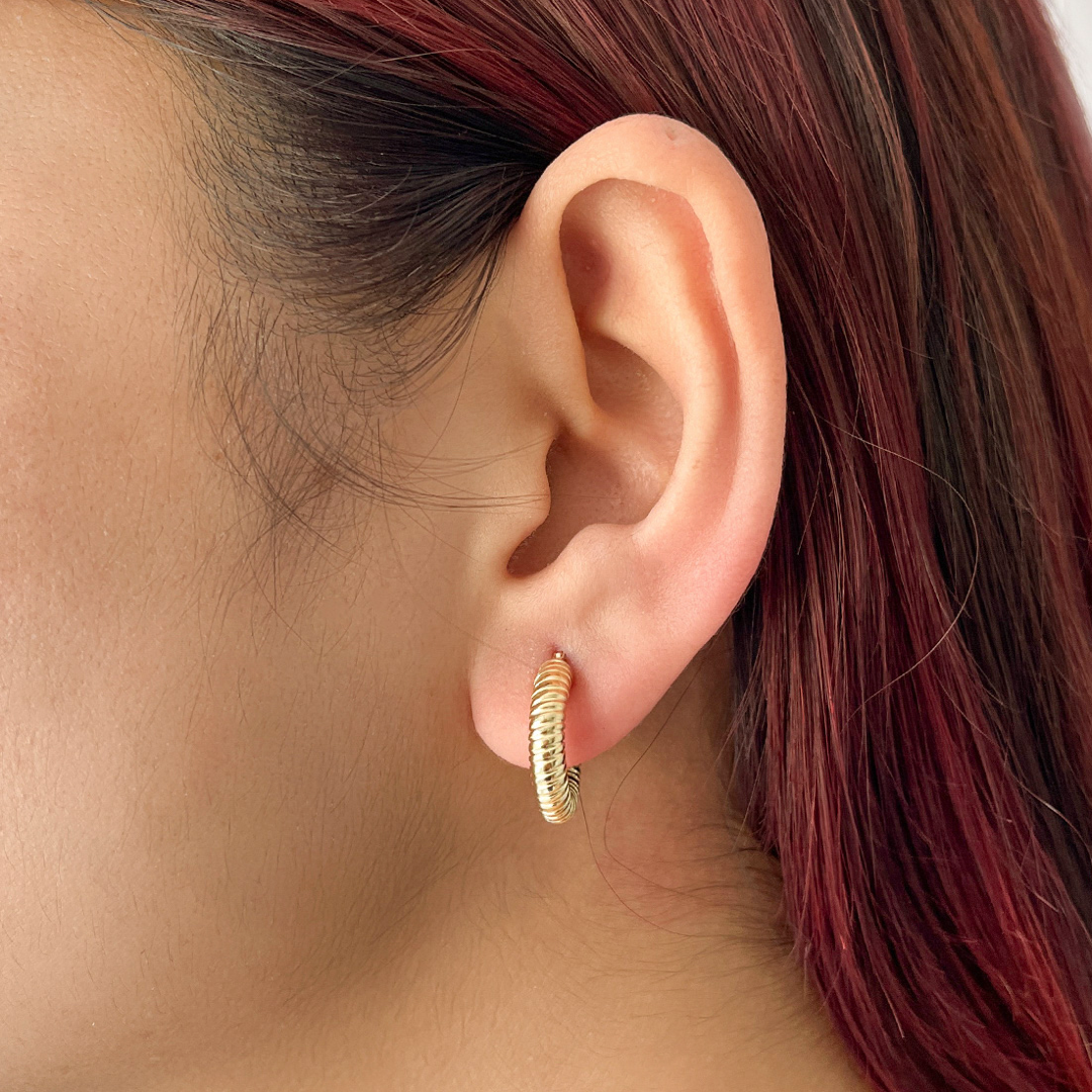 Bold Segmented Hoops