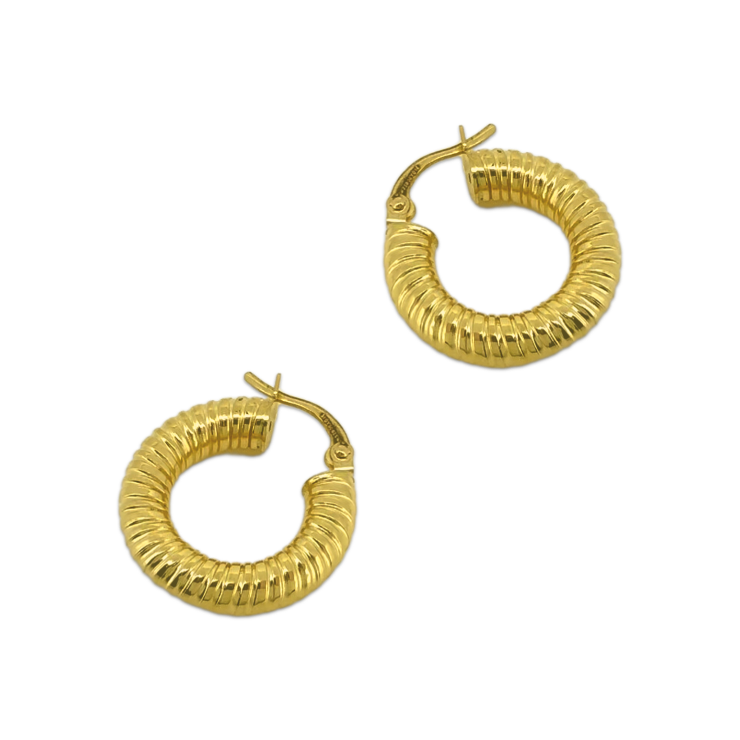 Bold Segmented Hoops