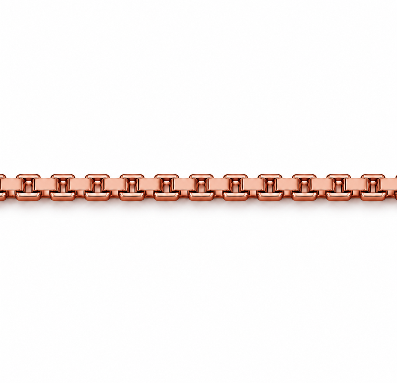 Slick Box Chain | Rose