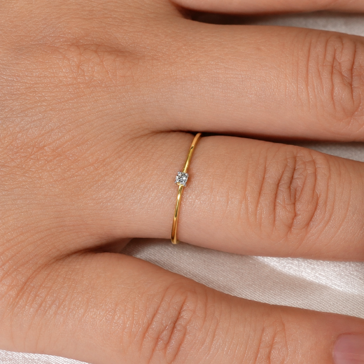 Diamond Thin Band