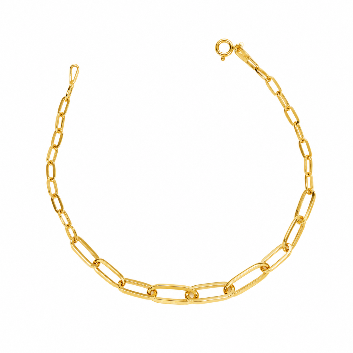 Abstract Paperclip Bracelet