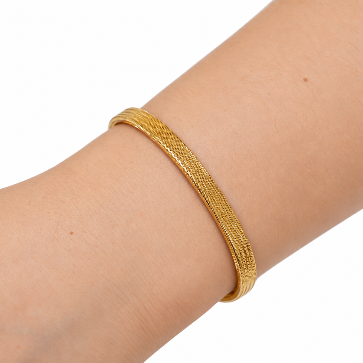Bold Elastic Bracelet- Yellow
